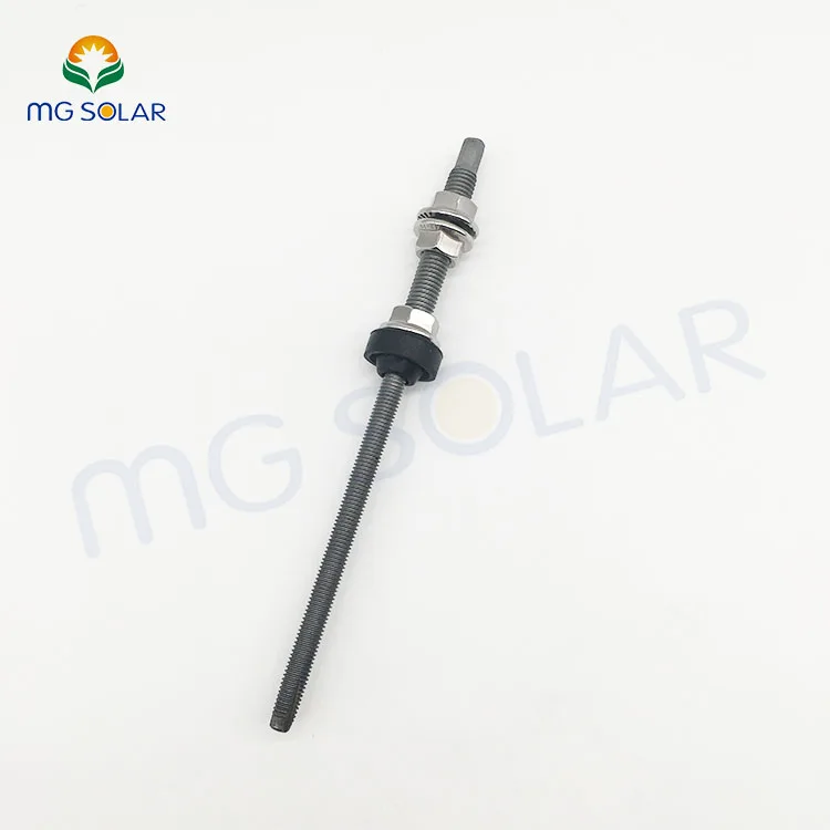 Fast Installation Hanger Bolt Kit Stainless Steel DIN Zinc for Solar Roof Mount