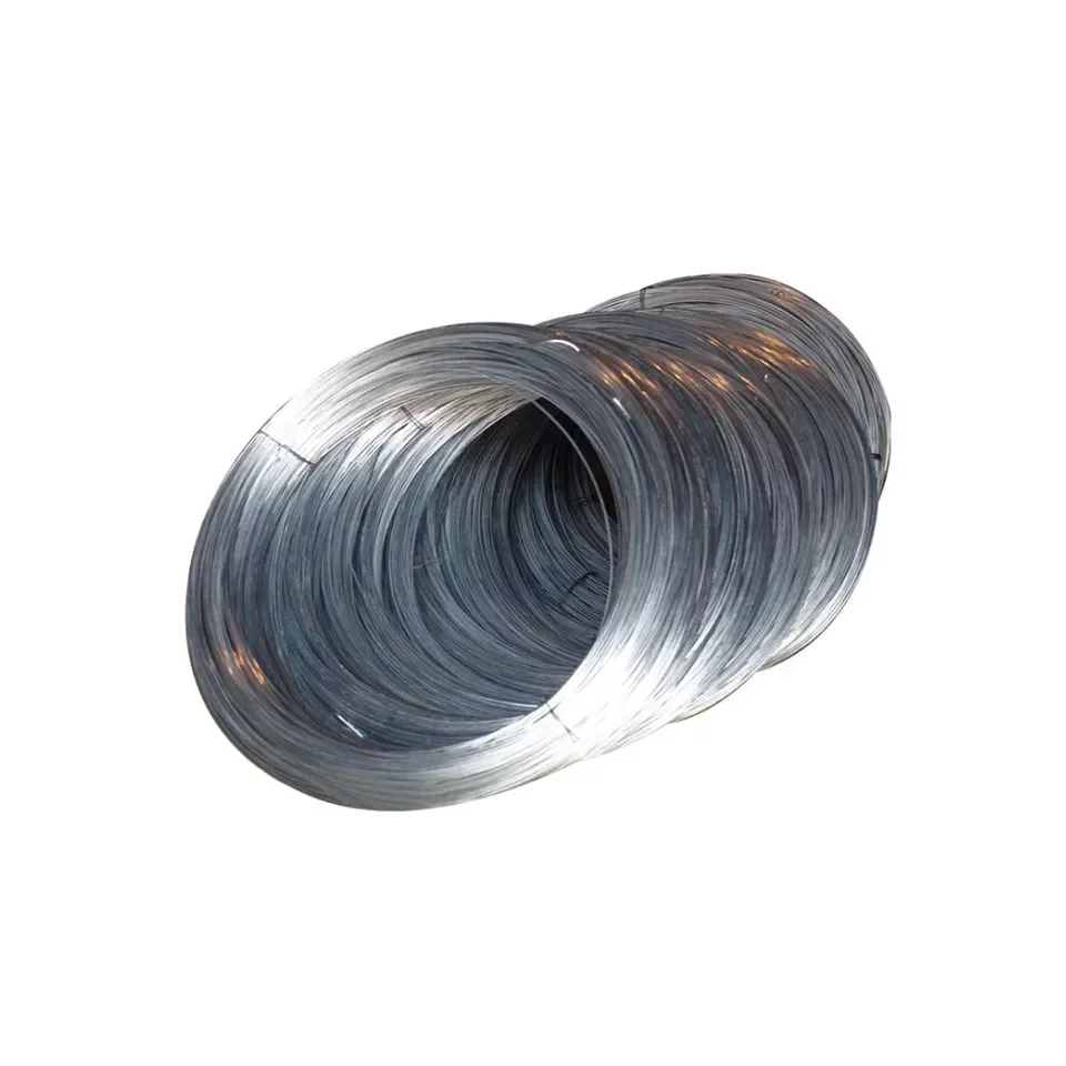 Hot Dipped BWG 16 18 20 22 Manufacturer Nylon Coated Binding Wire Galvanized Iron Heavy Duty Metal Gi Steel Rebar Tying Wire