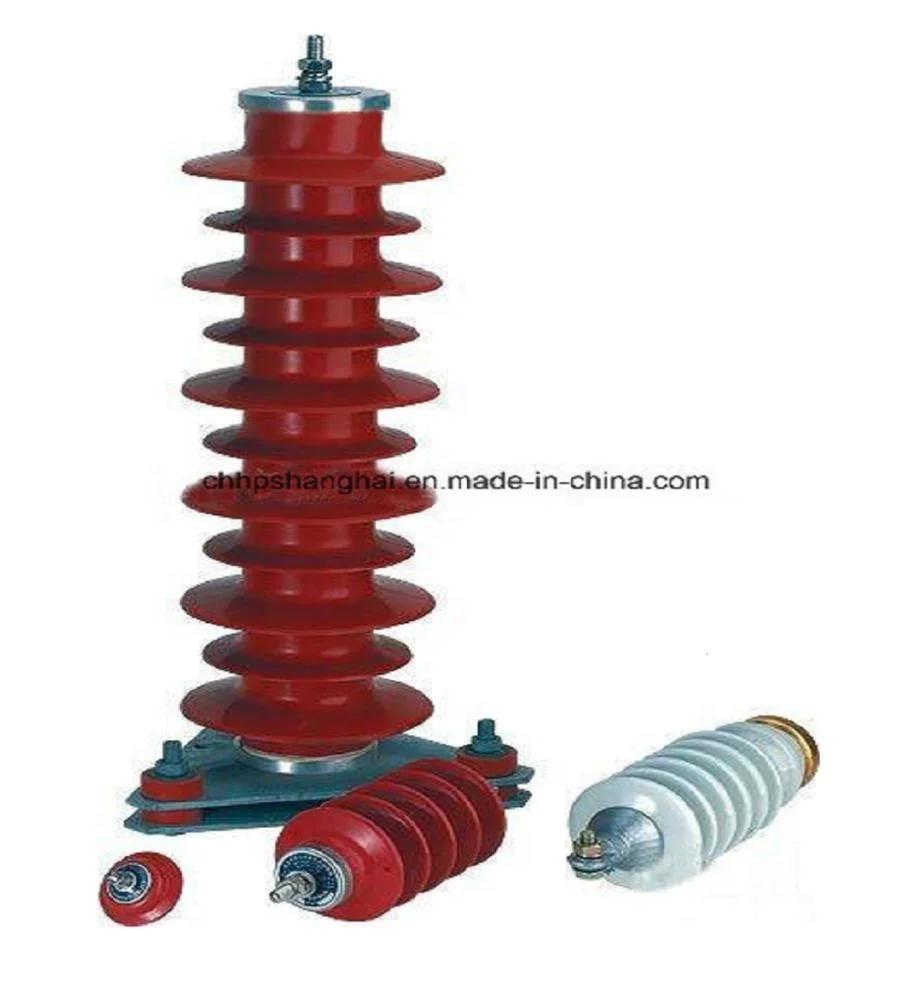 High Voltage Polymeric Housed Metal Oxide Lightning Arrester / Surge Arrester