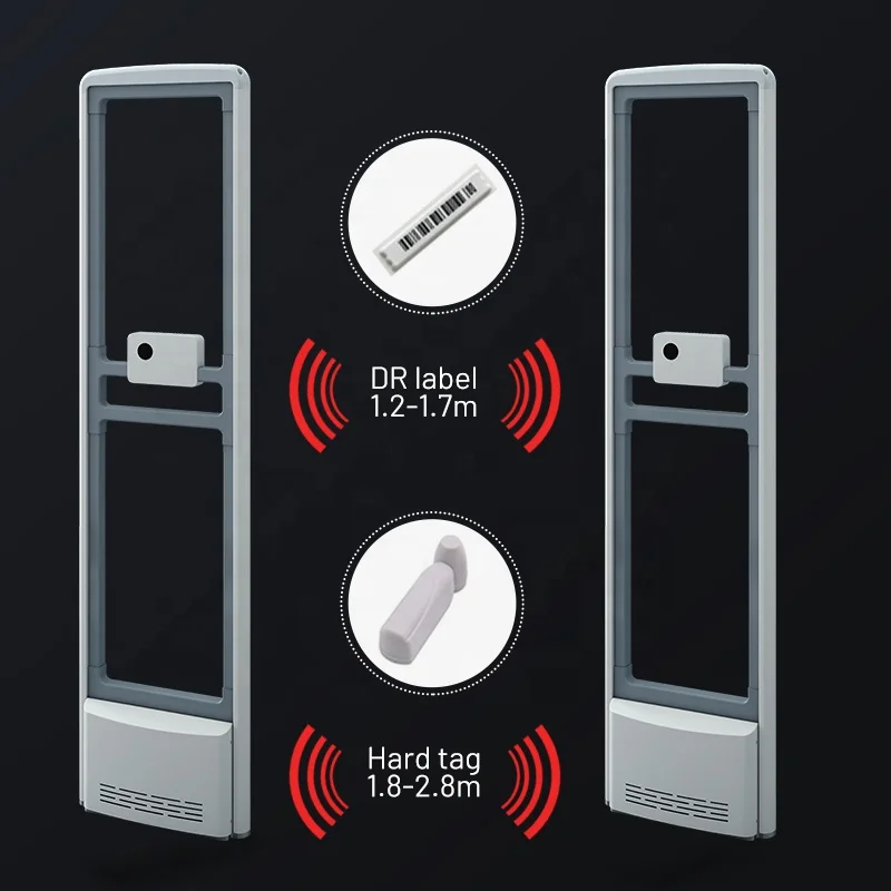 DRAGON GUARD AS7007 Manufacturer Wholesale People Counting 58KHz EAS Anti Theft Security Antenna System AM