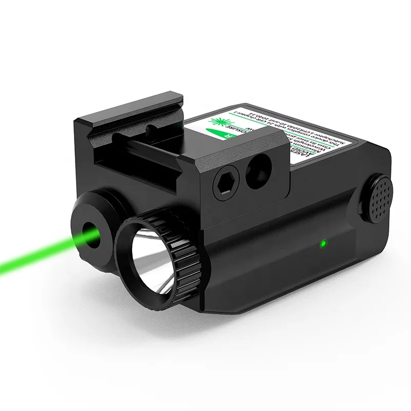 Best Scope Accessories LED Flashlight Tactical Green Beam Combo Green Dot Sight with Fast Charging