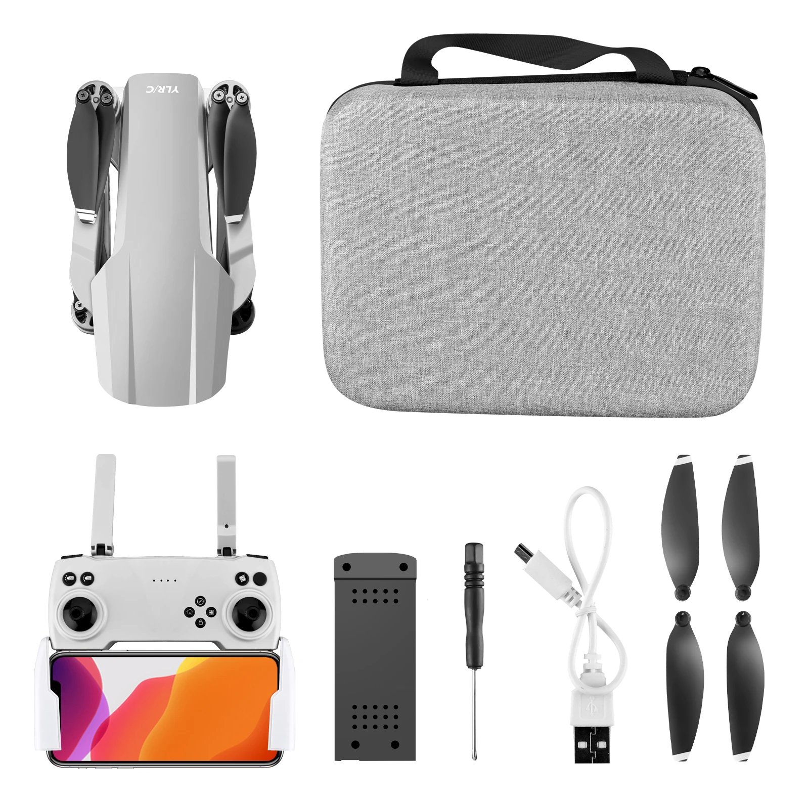 Бесщеточный Дрон S106 с GPS, профессиональный, Сверхдолгий срок службы, 8K DH, Wi-Fi, двойная камера, дистанционное управление