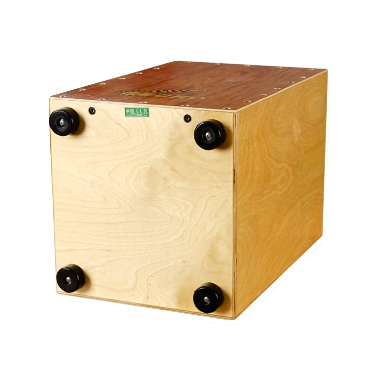2021 Gecko CL10BA Percussion Musical Instrument Cajon Box Drum Nature Color Musical Percussion Cajon Drum Set