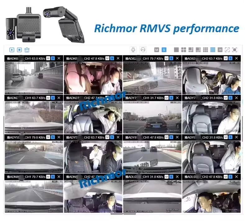 Автомобильная система видеонаблюдения для такси Live Streaming Dashcam DSM 4G GPS WIFI Blackbox Camera