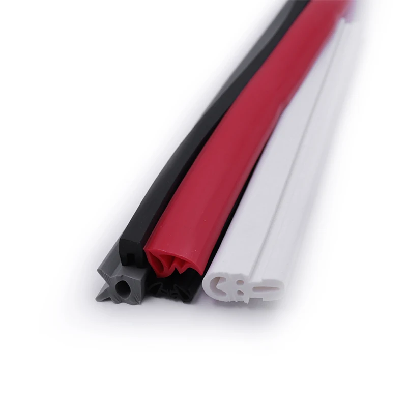Factory custom shape extruded silicone rubber strip seal