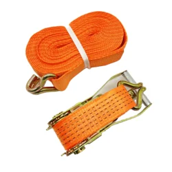 50mm 10m Tuv Sleepkabel,Trekhaak Band 4 Ton,Ratchet Touw Geel Auto Tow Strap