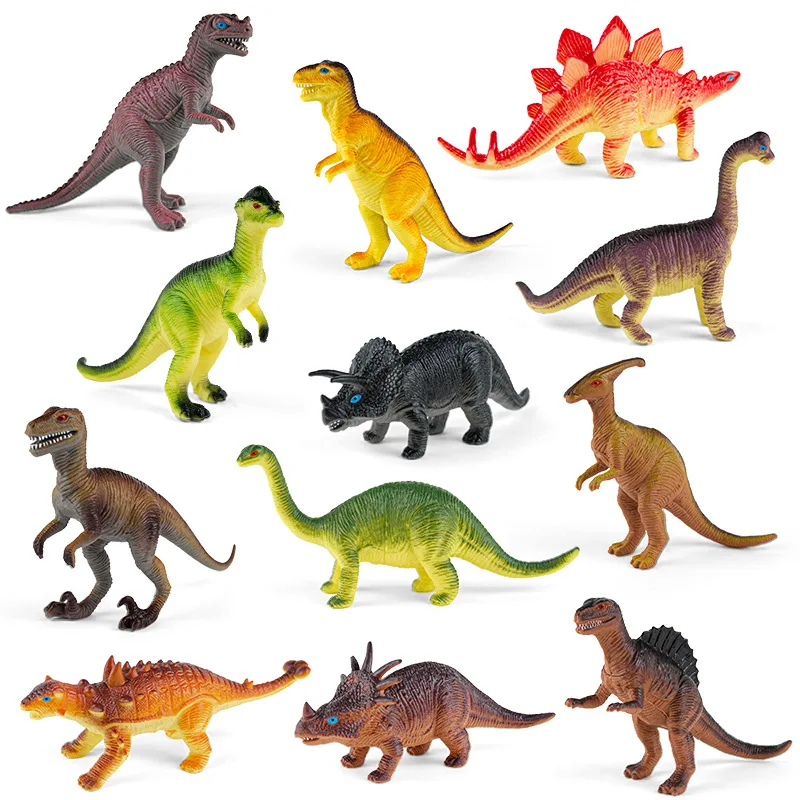 Hot Selling Safe material Dino Figures Set Toddler Realistic Dinosaur Toys for Kids