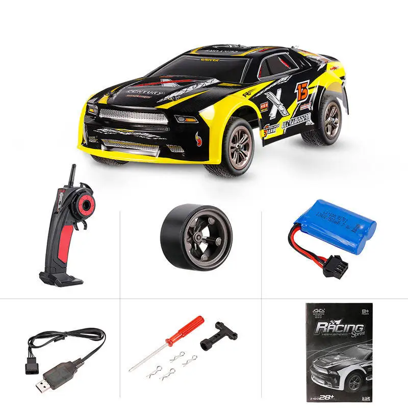 XLH 9118 2 4 ГГц 1/12 высокоскоростные спортивные гоночные автомобили RTR 28 км/ч 4WD электрическая модель автомобиля для детей рождественские подарки