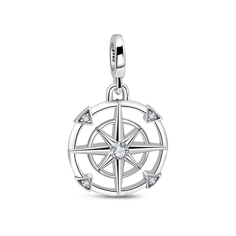 New 925 Silver Rings Styling Two-ring Connector Links Charms Fit Original Pan Me Rings DIY For Women Jewelry Gift Making