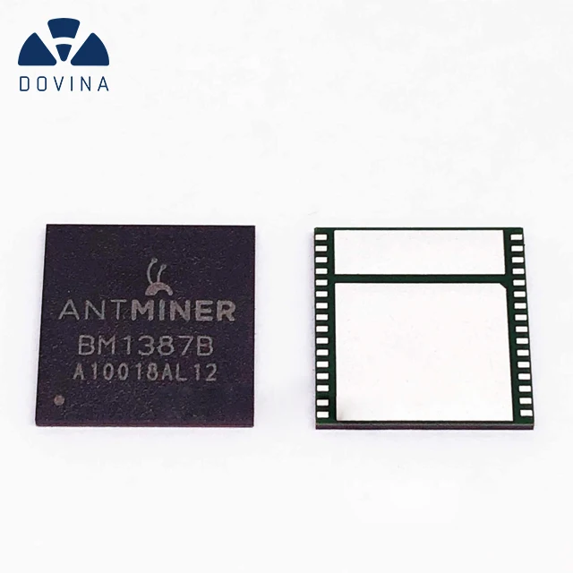  Оригинальные электронные компоненты интегральные схемы чип добывающей машины BM1387B для bitmain antminer s9