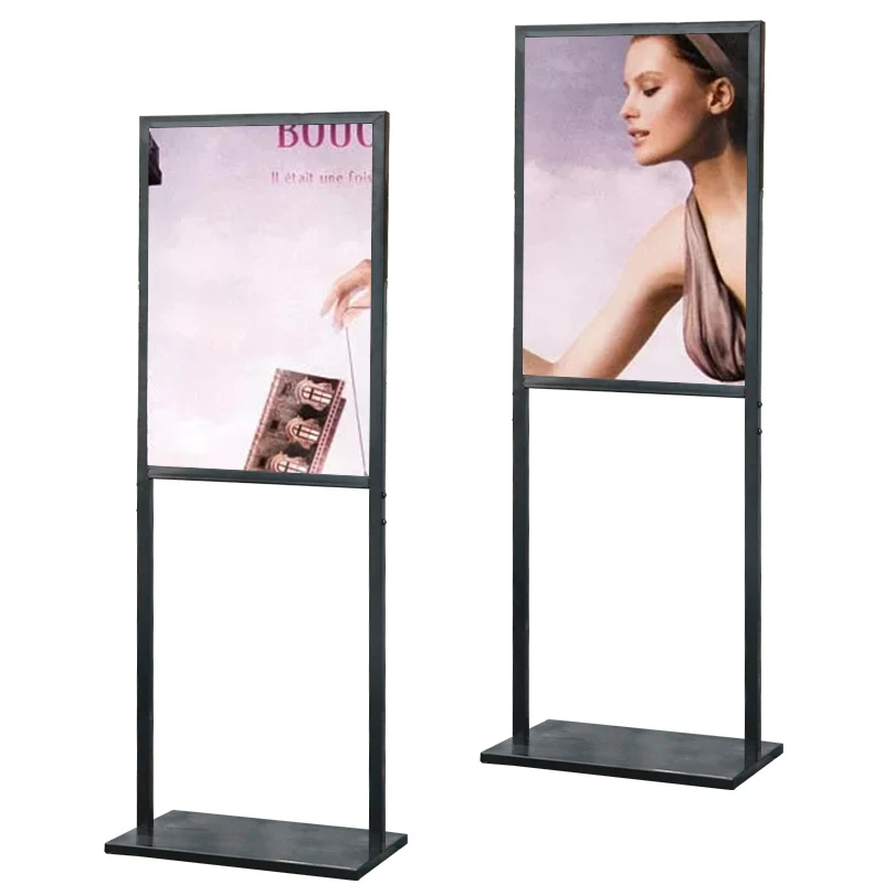 Outdoor poster stand billboard advertising stand metal H frame poster banner sign holder rack stand