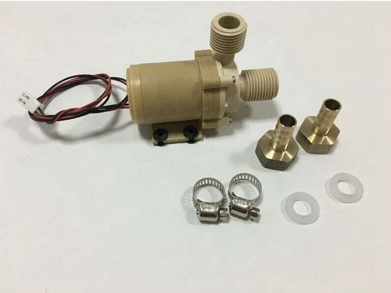 mini high pressure electric and solar powered water pump 12v dc brushless submersible pump