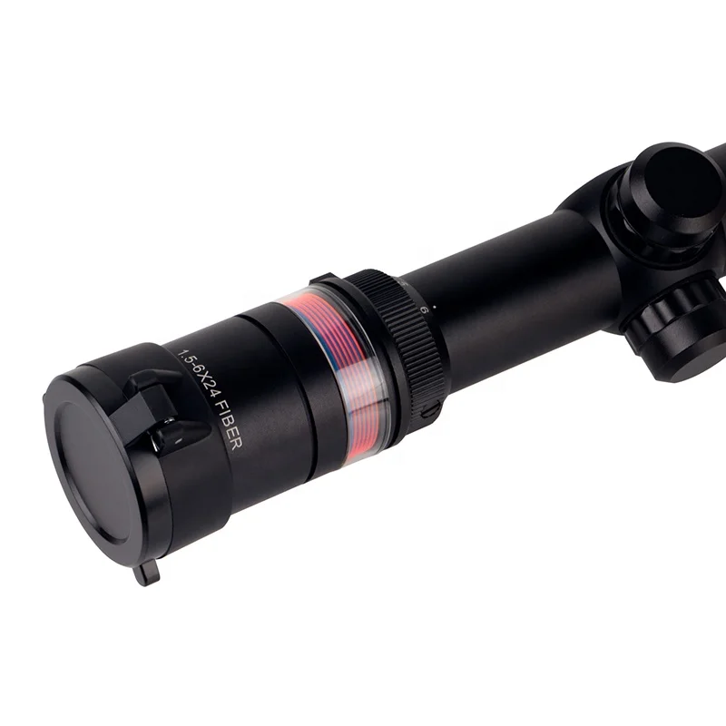 MZJ Optics 1.5-6x24 FFP Glass Etched Reticle First Focal Plane Illuminated Hunting Optical Scope Sight Mount Telescopic sights