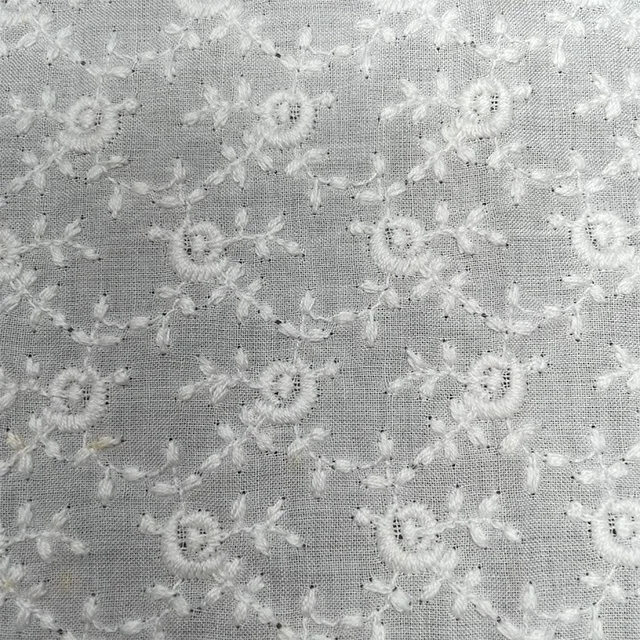 TUTON TC Cotton Fabric French Lace Embroidery Fabric For Dress