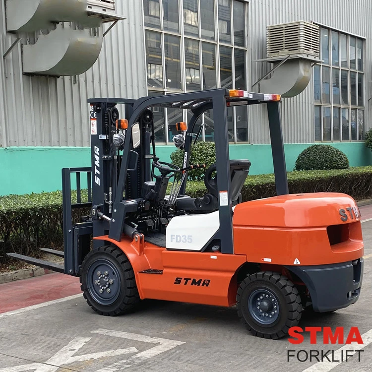 Factory Price Manual Transmission Forklift 3tons diesel Series Fork Lift Truck