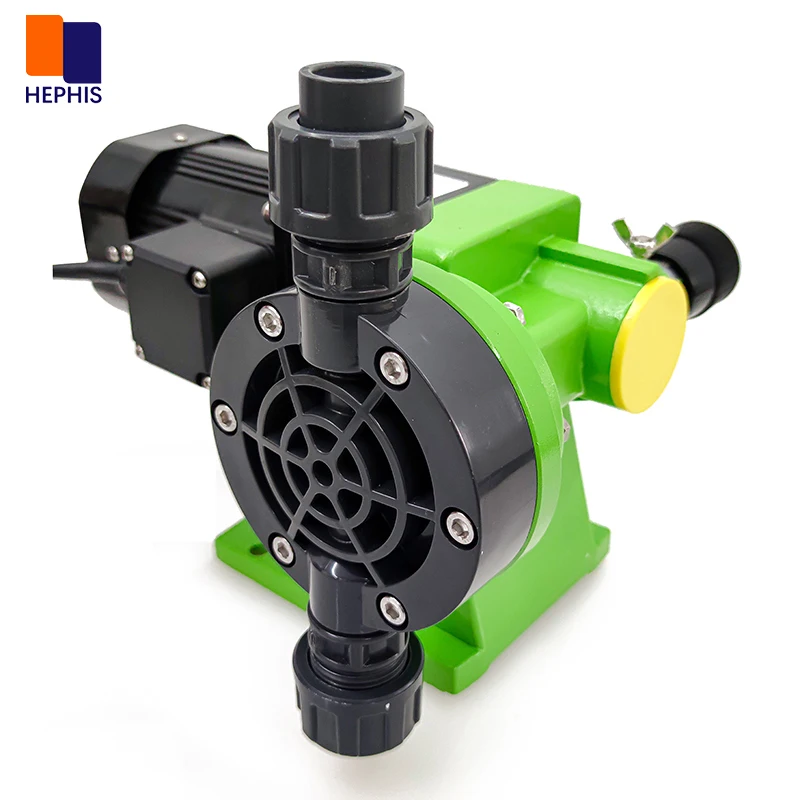 Good Performance Hephis 12V/24V  Metering Pump Diaphragm Dosing Pump Chemical Mechanical Dosing Pump Water Treatment