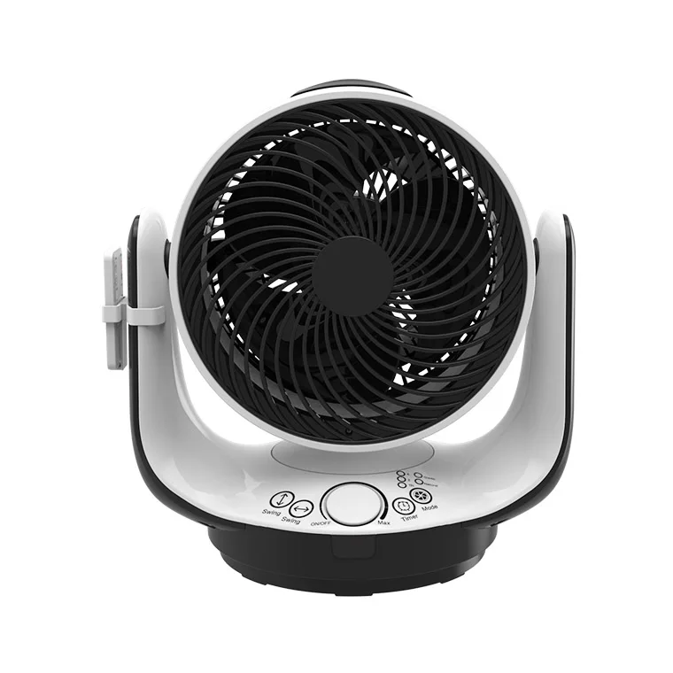 Трехмерный осцилляторный светодиодный ночник с циркуляцией воздуха, бесконечно регулируемая скорость, сенсорное управление, домашний электрический настольный вентилятор для спальни