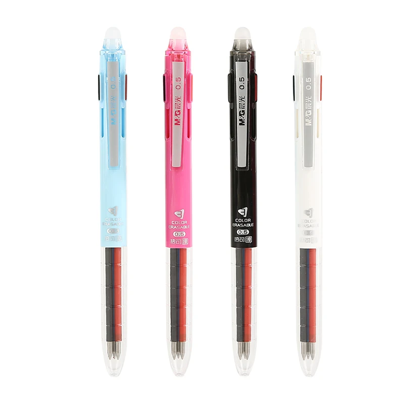 Customized OEM ODM School Supplies List Stationery Eraser Pen Animals Panda Erasable Gel Pen 0.5Mm
