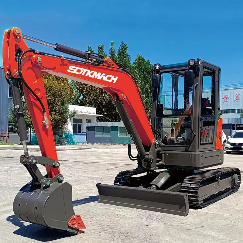 Free Shipping 3.5 Ton Mini Excavator EPA Engine 1 ton 2 ton Excavatrice Mini Excavadoras  Hydraulic Crawler Mini Digger