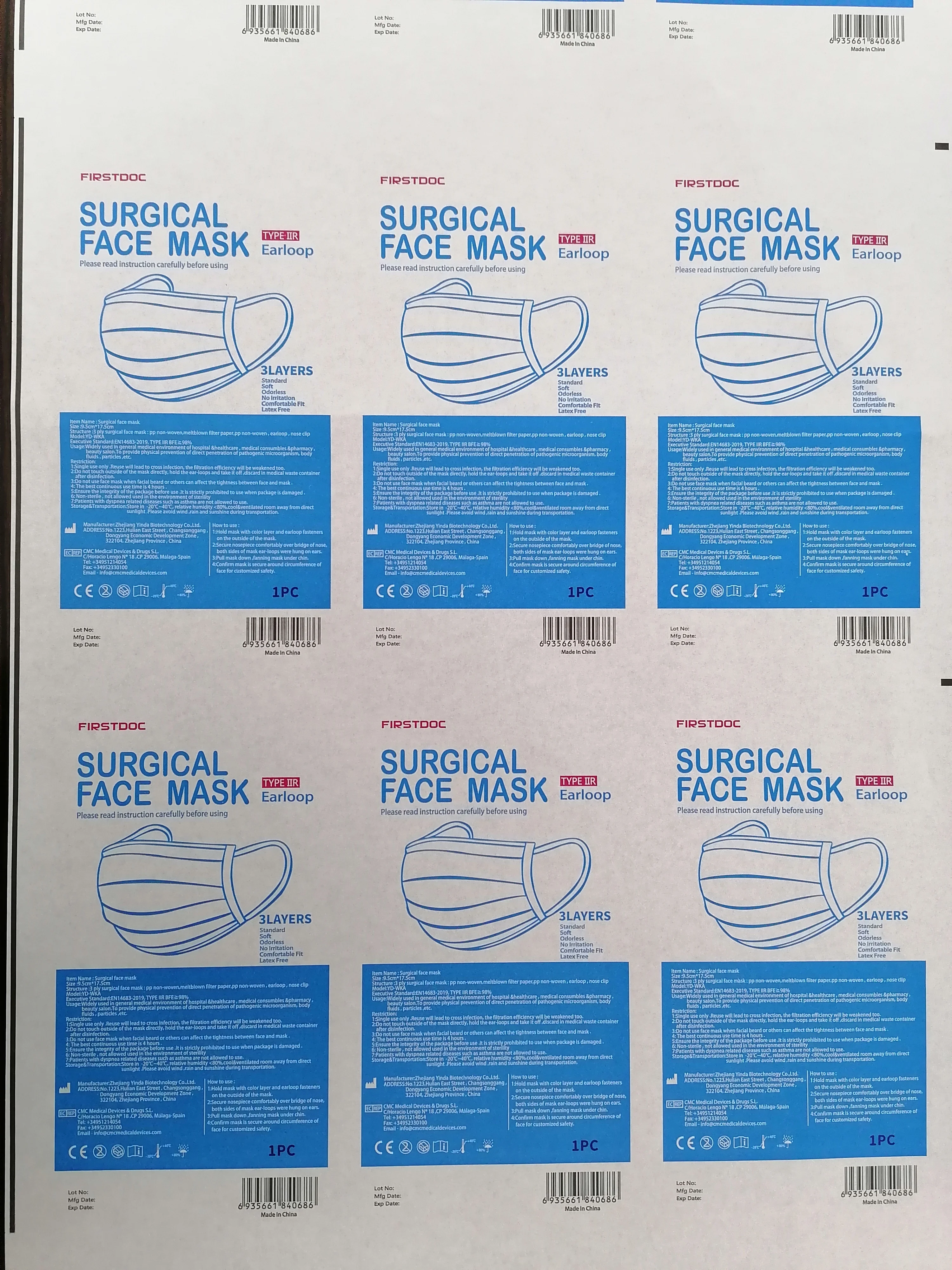 New style single color flexo printing machine and letterpress printer