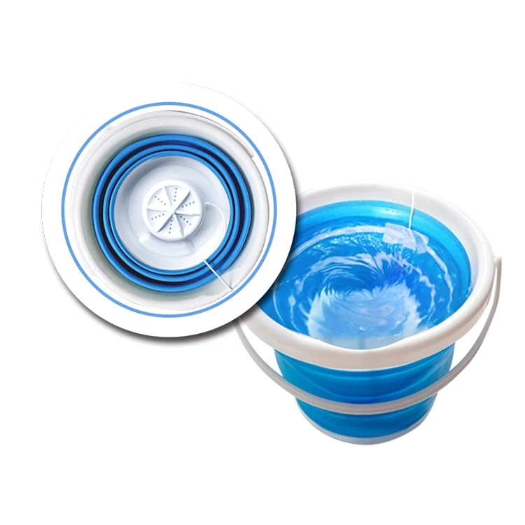 
 Домашняя дорожная стиральная машина с одной ванной, детская одежда, нижнее белье, электрическая ультразвуковая Складная портативная мини-стиральная машина  