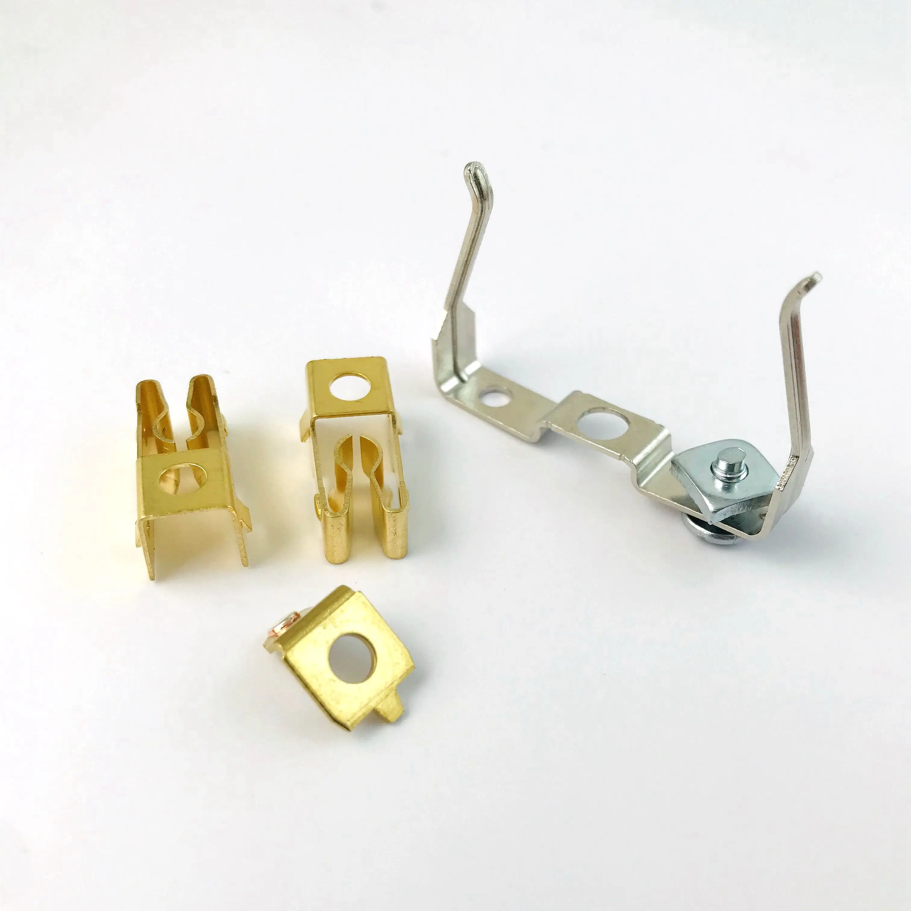 Factory Direct Sale H62 Cuzn37 140-160HV hardness brass strip Terminal Contact Switch Parts Blade Brass Socket Accessories