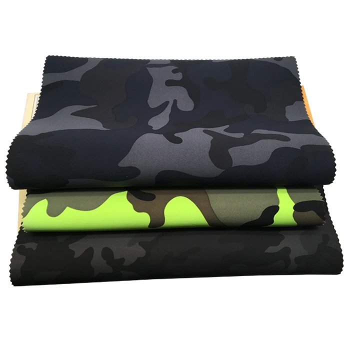 soft neoprene fabric sheets custom made printed nylon fabric lining 2mm