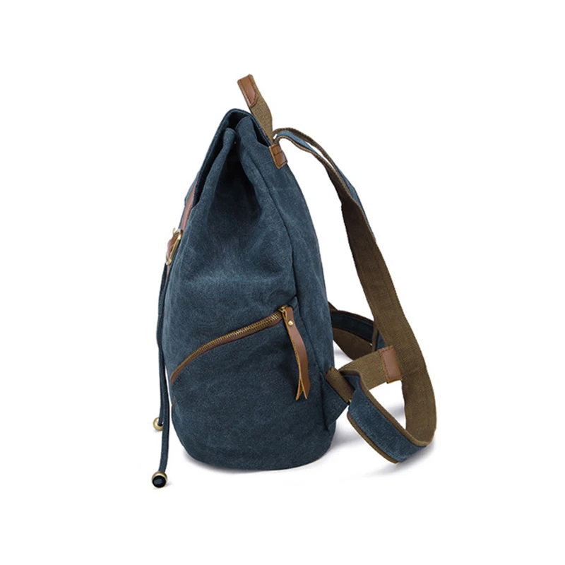 New model custom school bag canvas teens modern school backpacks sachels traveling rucksack for boys