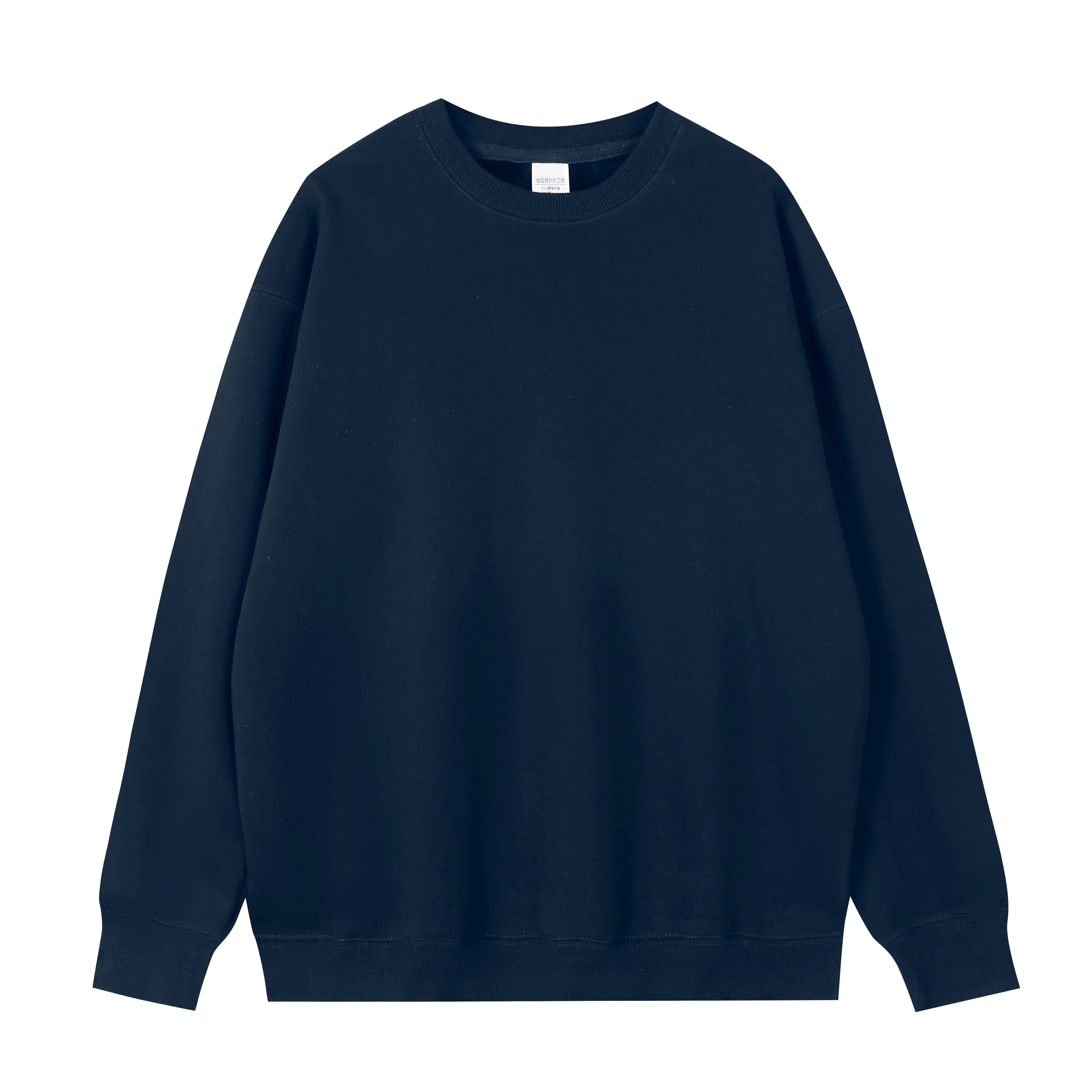 2024 Wholesale Custom Heavy Pullover Sweatshirt Embroidery 400 Gsm sweatshirts unisex crewneck pullover custom logo