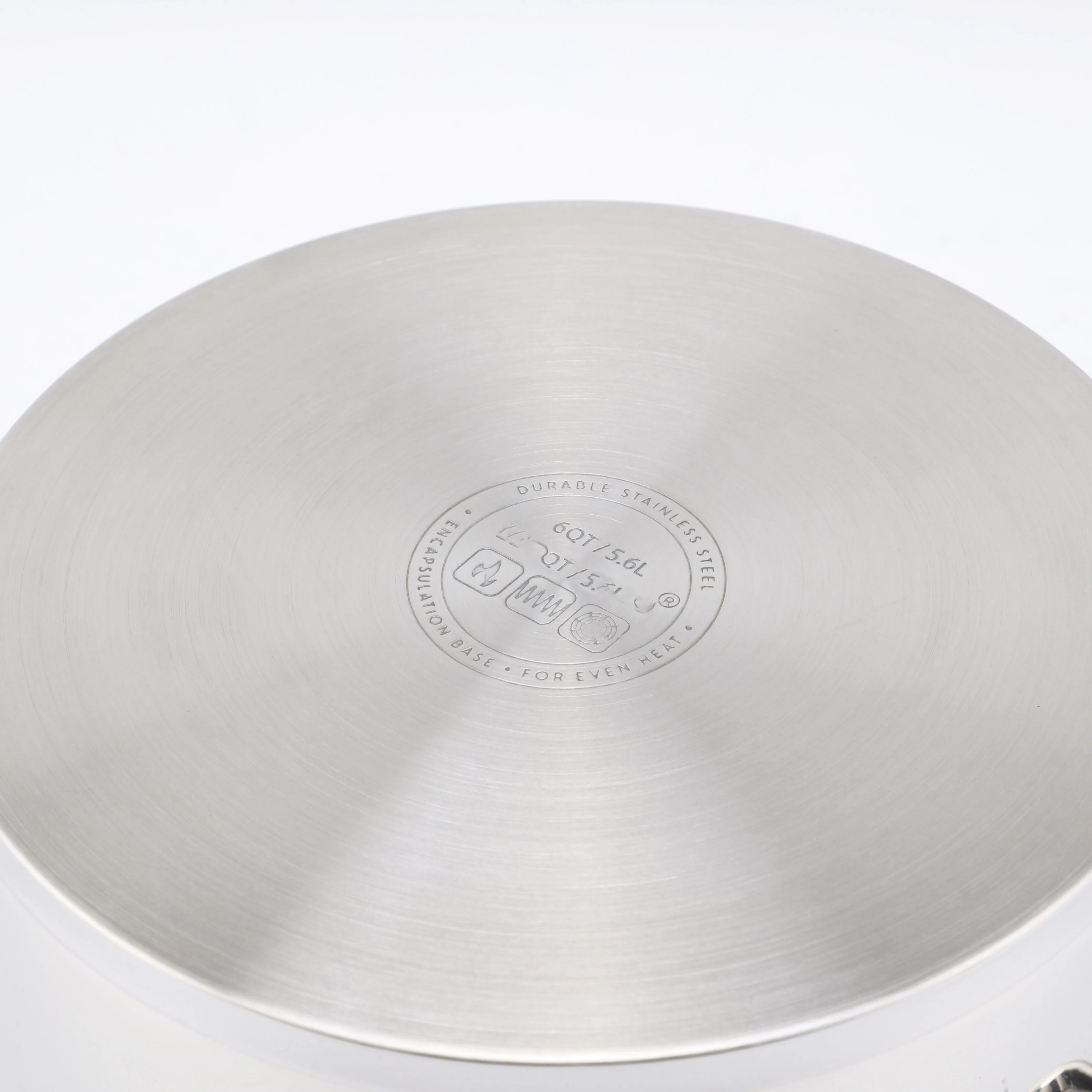 High Quality Commercial Cookware Hot Pot Kitchen Cooking Pot Thickened Stainless Steel Soup Pot With Glass Lid