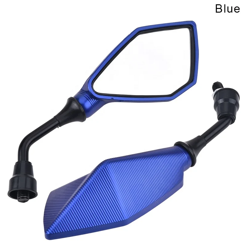 10mm Mirror Hole Universal Motorcycle Rearview Mirror For Back Stripes