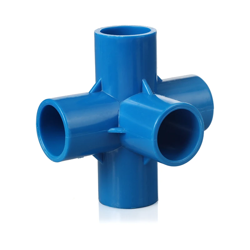 China Manufacture Hot sales pvc pipe fittings DIN PVC 3way 4way 5way
