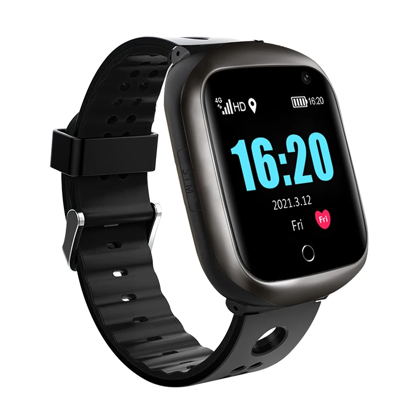 2022 Newest 4G Elderly GPS Smart Watch FA66S SOS Smartwatch with SIM Card Health Care Wifi Elderly Bracelet for Senior