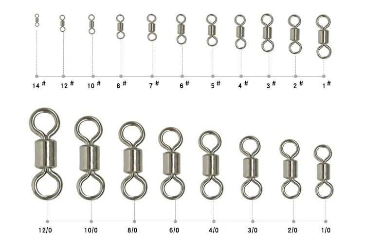 Оптовая продажа латунные Вертлюги высокого качества рыболовные снасти аксессуары для ловли карпа