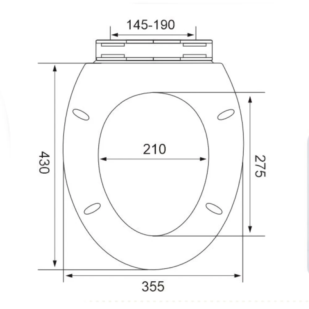 High Quality Sanitary Quick Release Toilet Seat Modern Design Soft Close Function PP Plastic Best Price Wholesale Bathroom Use