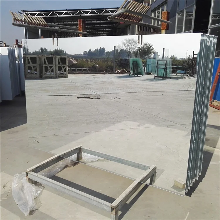 
Factory Sales 1mm-6mm Float Aluminium Mirror Safety Glass Sheet 