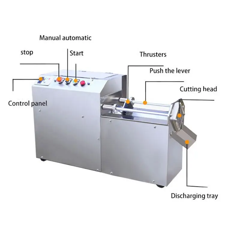 The most competitive Multinational onion chopper vegetable cutter small meat chicken breast cutting machine