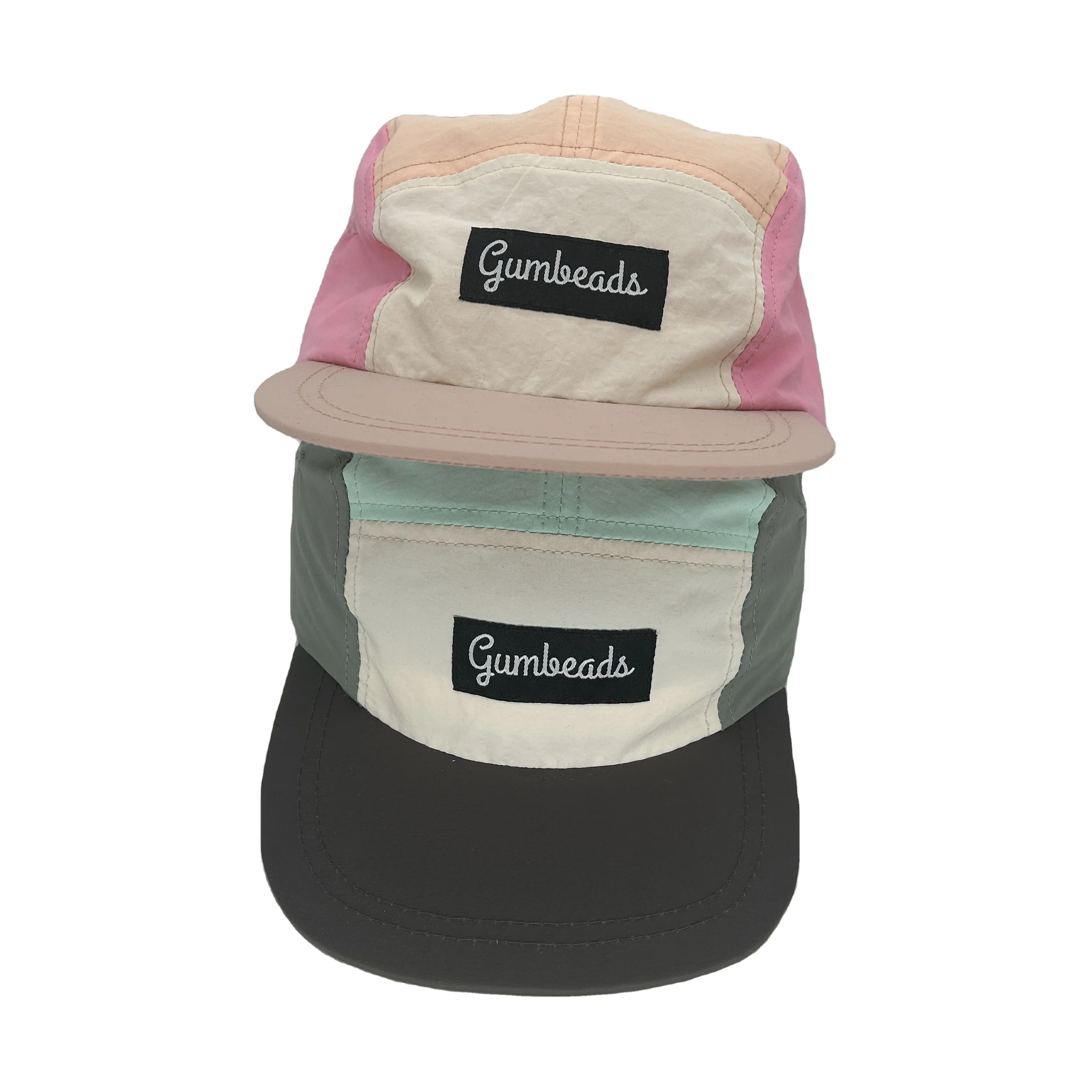 Custom Logo Snapback Waterproof Running Five Panel Camp Cap