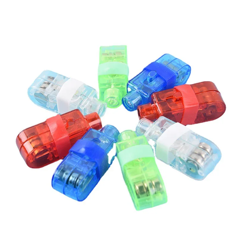 Glowing Toys Hot Wedding Festival Party Decor Red Blue Green White Colorful Glow Dark Led Finger Light