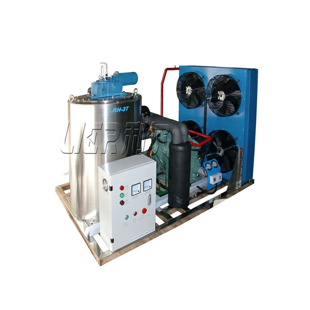 Flake ice machine 5T/day for frozen sea food