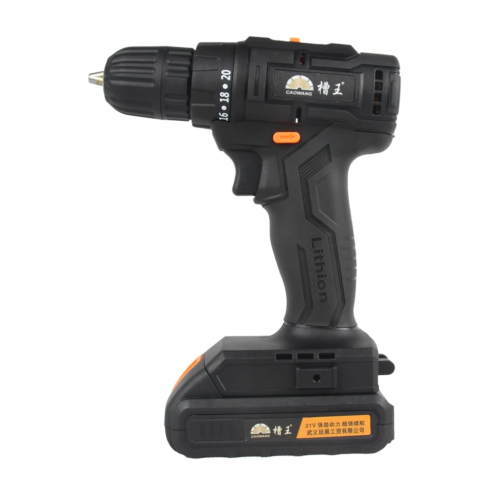 Kaqitools Model TS 1912 Household Tools Kit Battery Power Tools Set 18V Cordless Drill Electric Power Tools Charger Motor