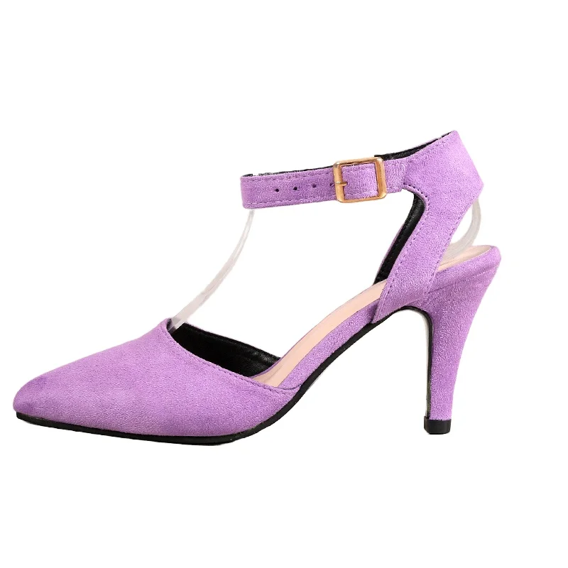 2024 SDS женские сексуальные полуботинки 8 цветов на высоком каблуке сандалии большого размера 35-43 Хорошее качество оптовая цена