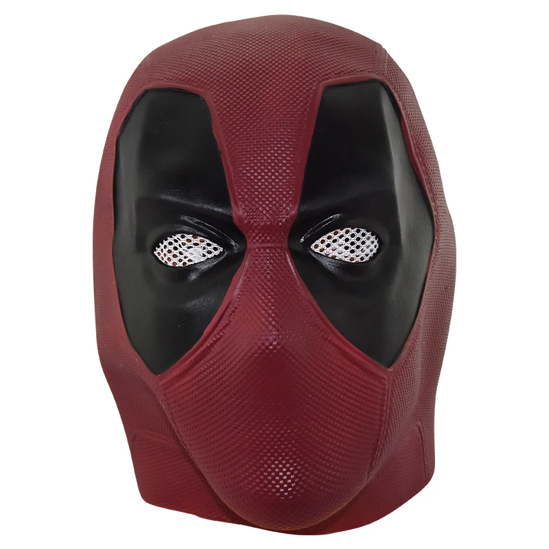 Latex Masks,Wade Wilson Mask for Halloween,Latex Superhero DP Helmet Props Dead Costume Full Head Masks