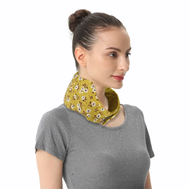 Microwave heating pack warm cooling compress for neck soothe pain and tension