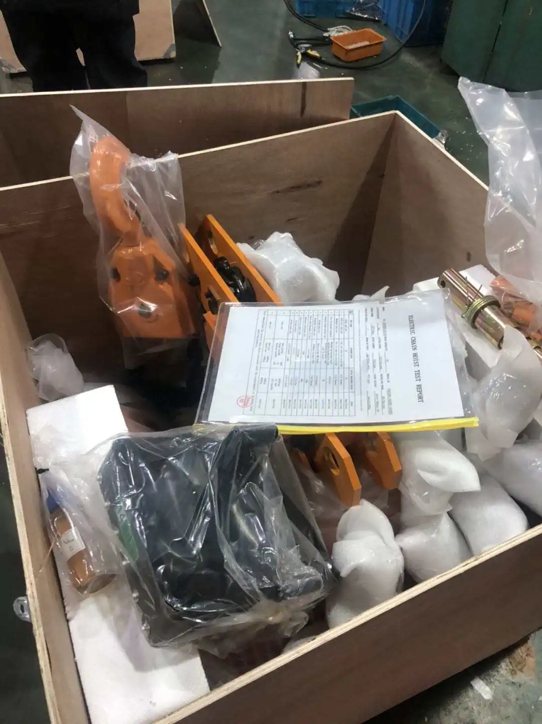 VISION хорошая производительность Тяговый подъемник Электрический цепной подъемник мотор для продажи