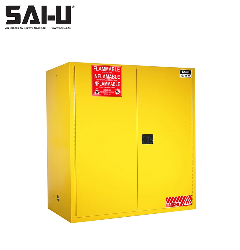 Fireproof Chemical Storage Drum Cabinet SAI-U Applicable To Hospital Laboratories And Factories SC0110Y