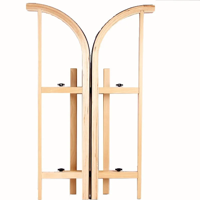 Hot selling Portable Durable Outdoor Skiing Wooden Sleds Snow Sledge