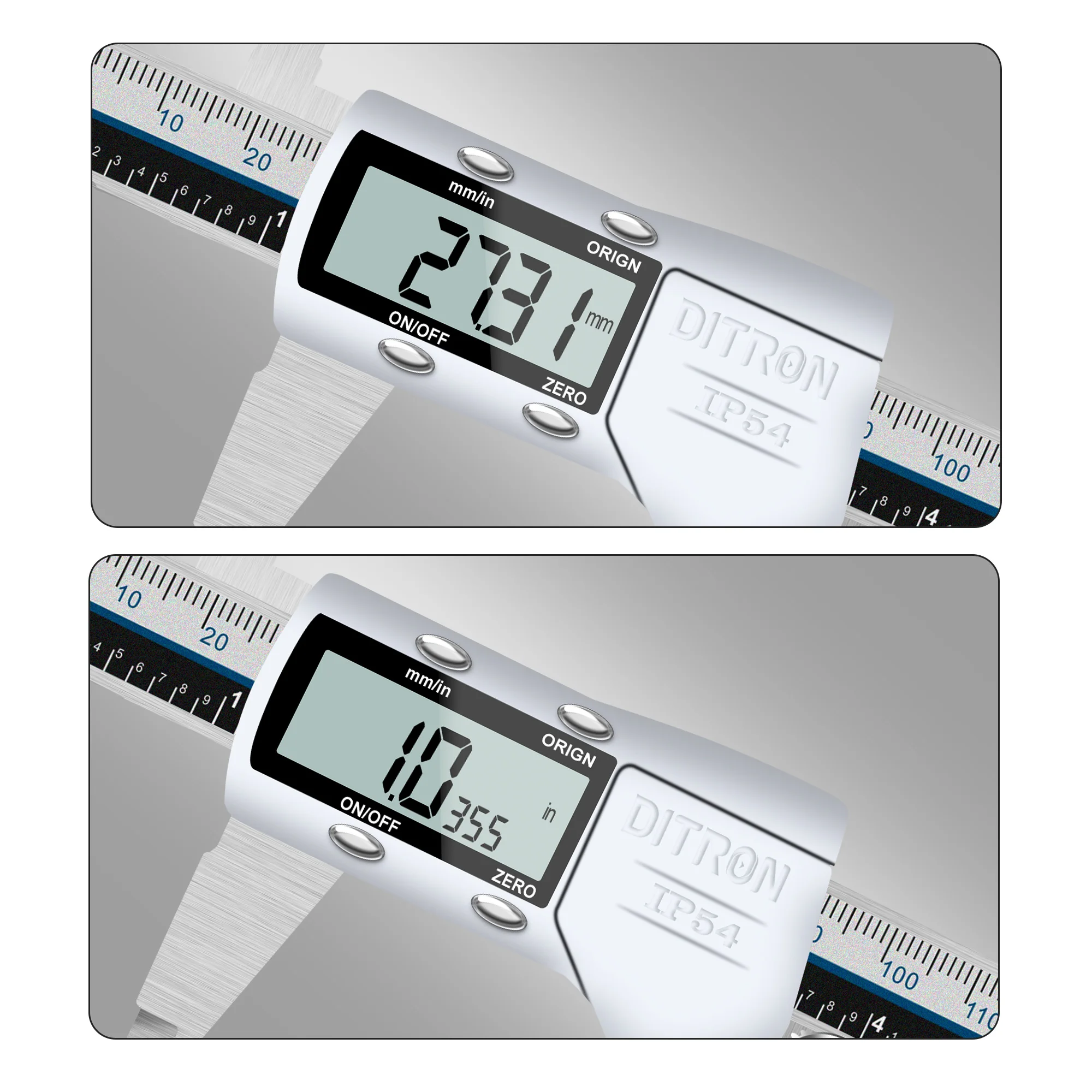 Factory Direct sale Metal Vernier Caliper Digital Caliper IP 54  Waterproof 150 Mm Caliper Manufacturers Measurement Tool