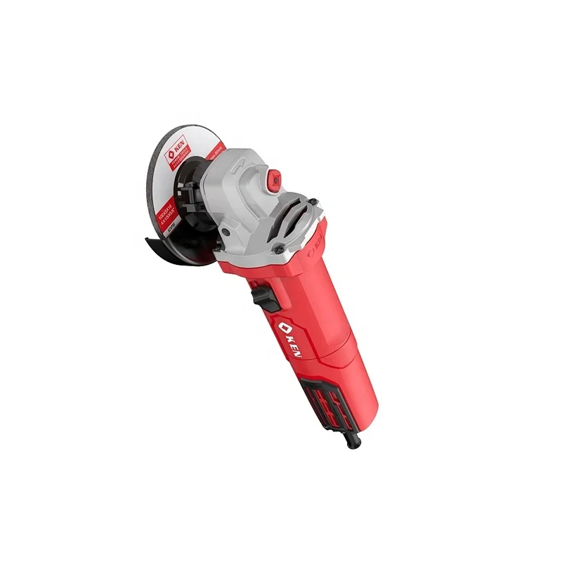 Ken Hot Sale China Manufacturer Cordless Black Electric Angle Grinder Tool 100 mm 1200w Angle Grinder