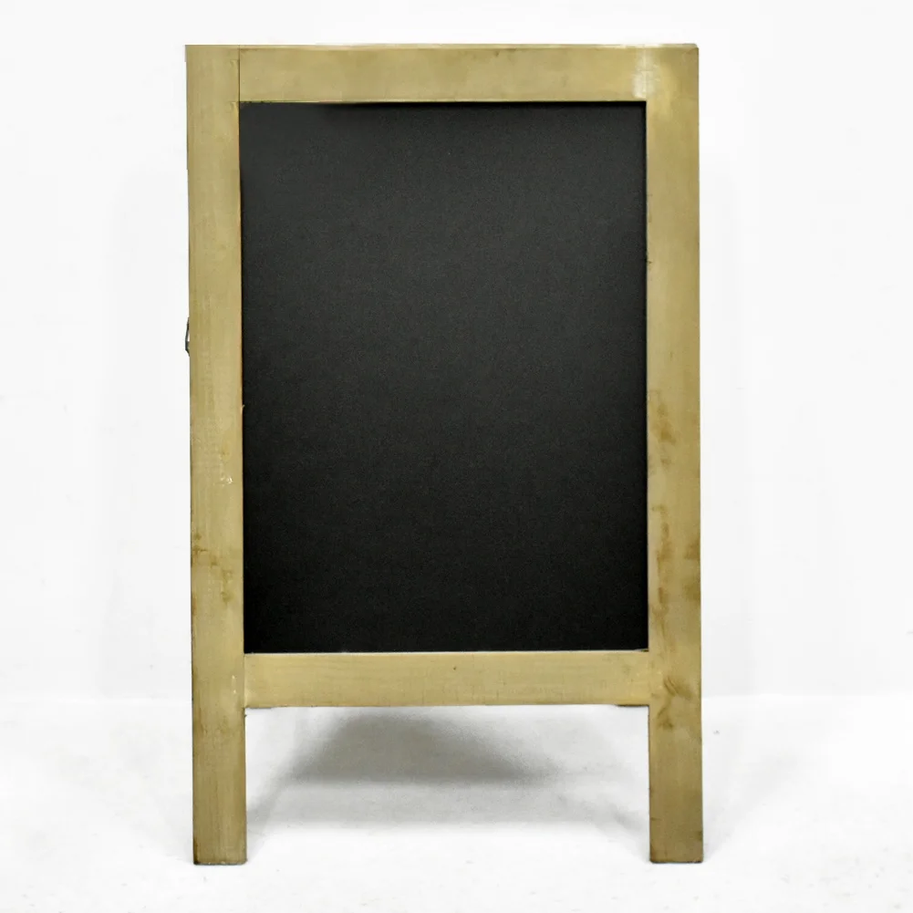 Top Seller Arts&crafts Event Decoration A-framed Chalkboard Sign, Popular Eye Catching Retro Style Chalkboard Decor WIth Markers